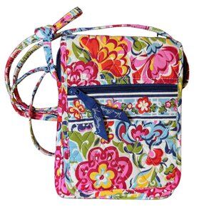 Vera Bradley Retired Hope Garden Floral Print Crossbody Hipster Bag